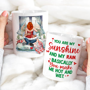 You Are My Sunshine, Personalized Coffee Mug, Gifts For Couple - Coffee Mug - GoDuckee