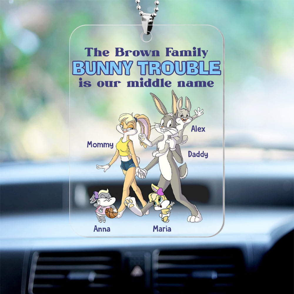 Personalized Gifts For Family Car Ornament 01KADT280524 - Ornaments - GoDuckee