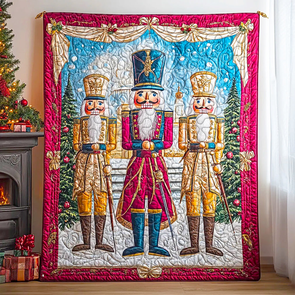 Classic Christmas Quilt Bedding Set Special Line 01HUDT141124 - Blanket - GoDuckee
