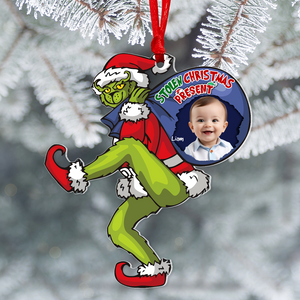 Custom Photo Gifts For Kids Christmas Ornament 01ohpu170924 - Ornament - GoDuckee