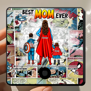 Personalized Gifts For Mom Music Fridge Magnet 07xqpu170125pa Best Mom ever - Fridge Magnet - GoDuckee