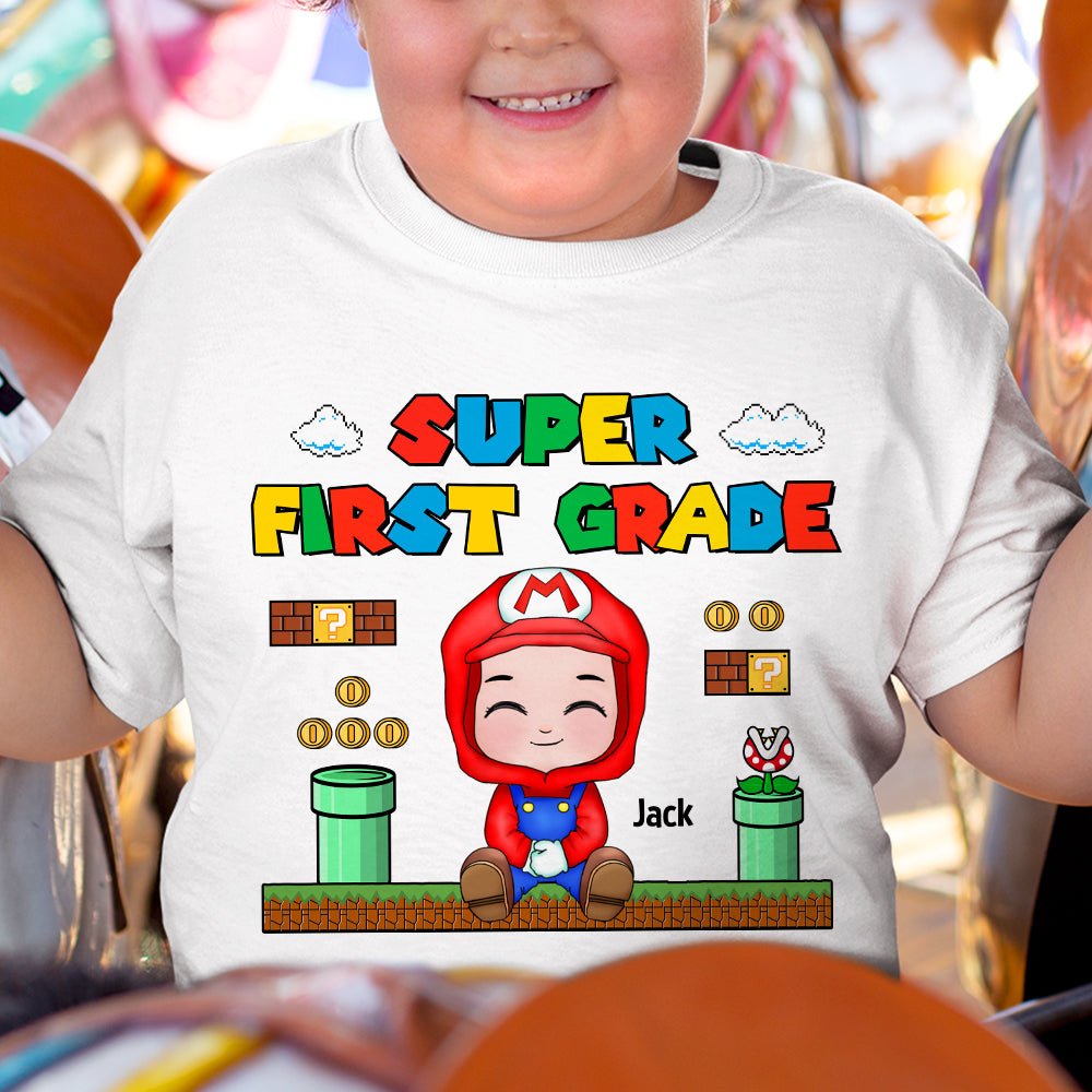 Super First Grade 01NATN130623HA Personalized Shirt - Shirts - GoDuckee
