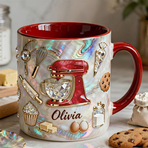 Baker’s Dream Coffee Mug - Personalized Gifts For Baking Lover 01PADT291225 - Coffee Mug - GoDuckee