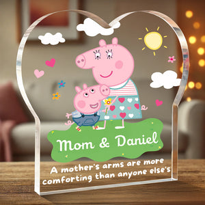 Personalized Gifts For Mom Acrylic Shape Plaque 01DTDT030325 - Shaped Plaques - GoDuckee