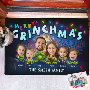 Custom Photo Gifts For Family Christmas Doormat 04ACDT210924 - Doormat - GoDuckee