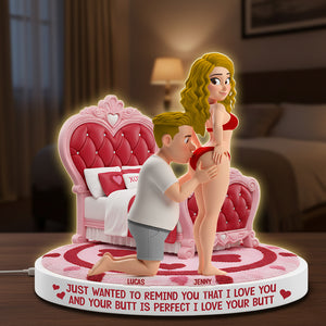 Naughty Couple Acrylic Light Box – Personalized Gifts For Couple 04natn091225 - Light Box - GoDuckee