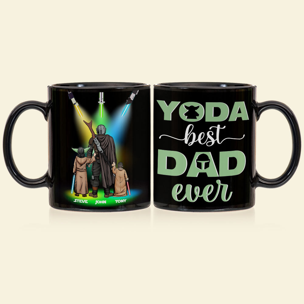  Yoda Best Dad Mug - Fathers Day Gift for Dad Star Wars