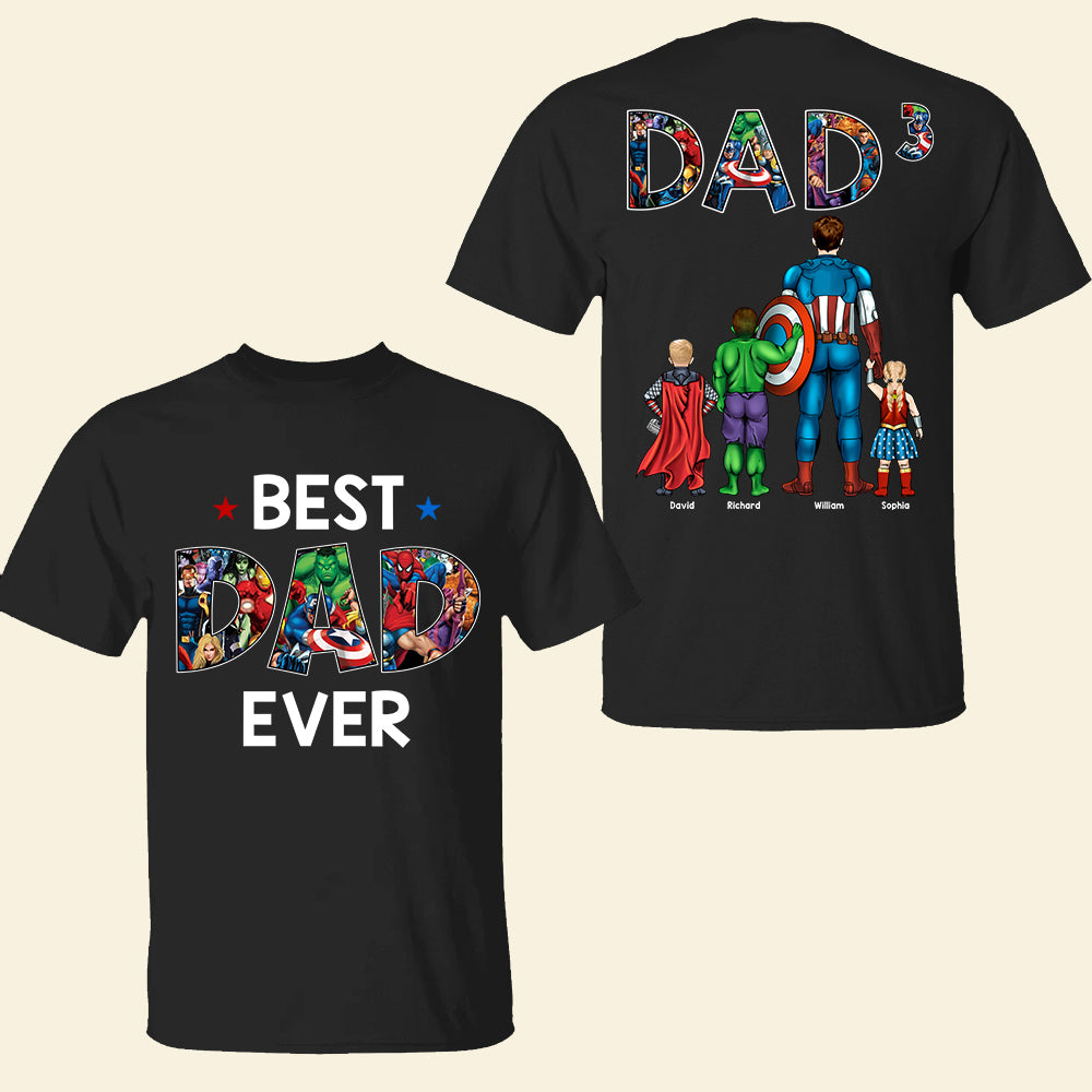 Personalized Gifts For Dad Shirt 02qhqn030524pa Father's Day - 2D Shirts - GoDuckee