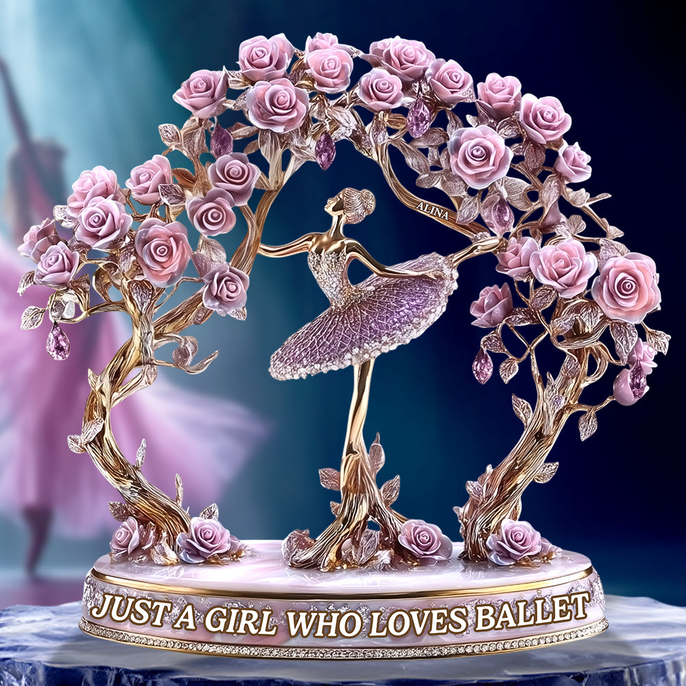 Ballet Lover Acrylic Plaque - Personalized Gifts For Ballet Girl 01TGDT170525 - Shaped Plaques - GoDuckee