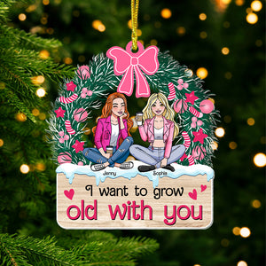 Personalized Gifts For Couple Christmas Ornament 01xqtn161024hh - Ornament - GoDuckee