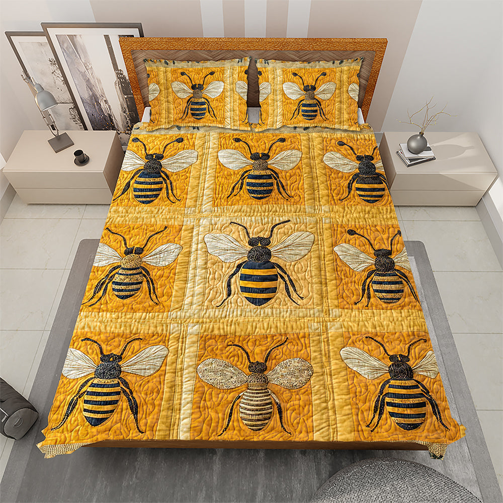 Personalized Gifts For Bee Lovers Quilt Bed Set 04qnqn061124 - Blanket - GoDuckee