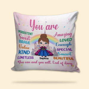 Best Kid, You Are Very Smart, Personalized Square Pillow, Gifts For Kids, 01ohpo100823ha - Pillow - GoDuckee