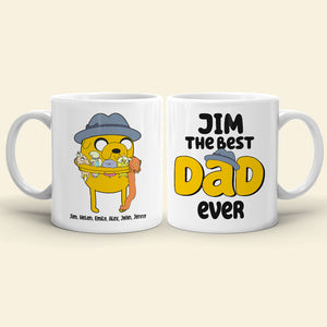 The Best Dad Ever 04DNHN280423 Gift For Father's Day White Mug - Coffee Mug - GoDuckee