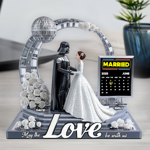 Couple Acrylic Plaque - Personalized Anniversary Gifts For Couple 04tgpu270525 - Shaped Plaques - GoDuckee