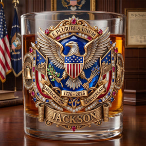 250 Years Of Pride Round Glass - Personalized Anniversary Gifts 02TYDH280526 - Glass - GoDuckee