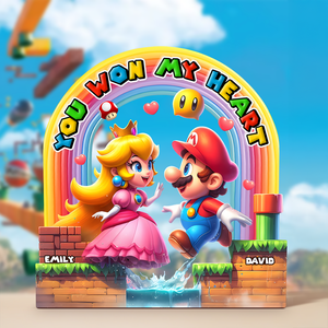 Couple Acrylic Plaque Personalized Gifts For Couple 01hupu150425 - Shaped Plaques - GoDuckee