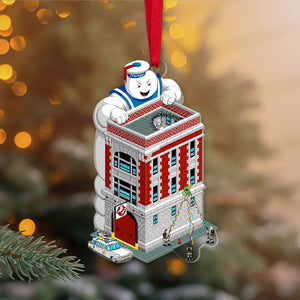 Ghost Firehouse Acrylic Custom Shape Ornament Collection, Christmas Gift 04QHTN201123 - Ornament - GoDuckee