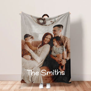 Family Togetherness 03pjxx191223 Personalized Blanket - Upload Photo - Blanket - GoDuckee