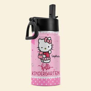 Personalized Gifts For Kid, Cute Cat Kid Tumbler 03PGDC180724 - Tumbler Cup - GoDuckee