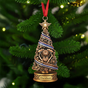 Personalized Gifts For Mechanic Christmas Ornament 03tota250925 - Ornament - GoDuckee