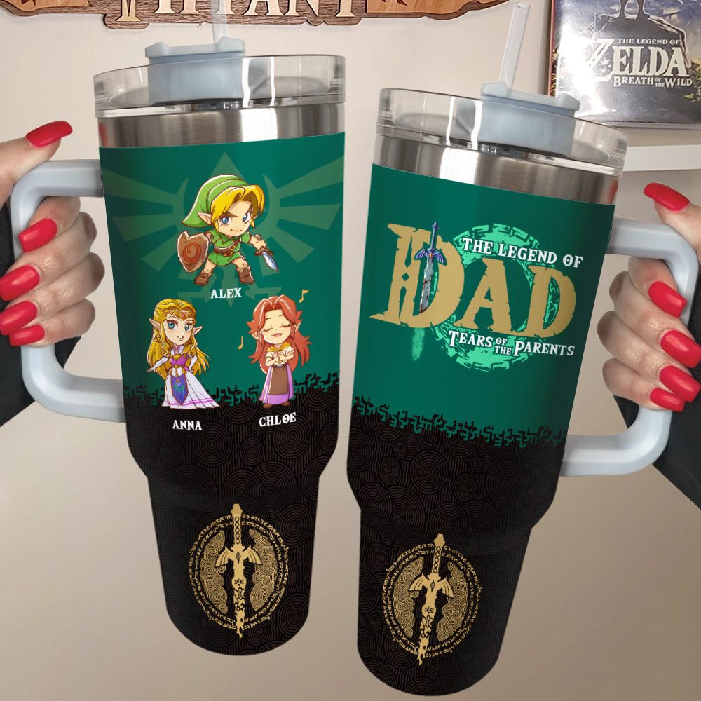 Personalized Gifts For Dad Tumbler 03HUDT060524 Father's Day - Tumbler Cups - GoDuckee