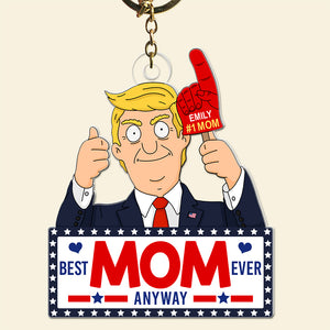 Personalized Gifts For Mom Keychain, Terrific Mom 07qhqn200225hg - Keychains - GoDuckee
