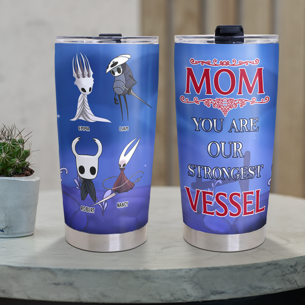 Personalized Gifts For Mom Tumbler 02ohpu270225 Our Strongest Vessel - Tumbler Cup - GoDuckee