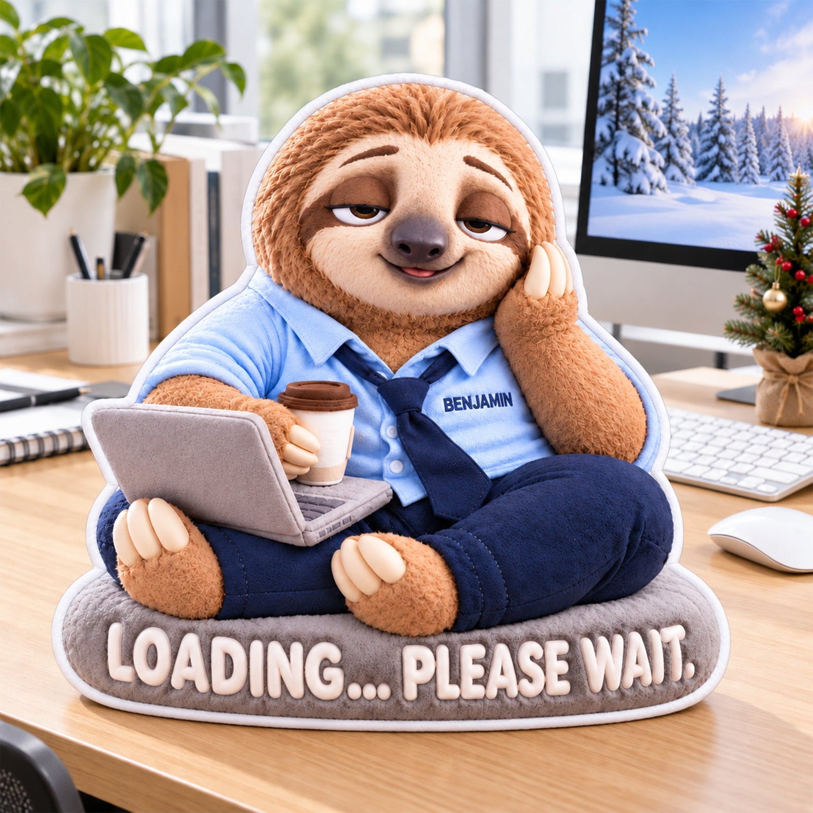 Chilling Worker Pillow - Personalized Gifts For Office Workers 09ttqn290926 - Pillow - GoDuckee