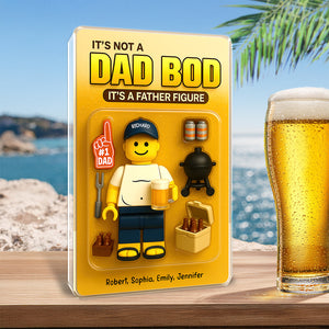 It's A Father Figure Acrylic Plaque Personalized Gifts For Dad 05NAQN070525 - Shaped Plaques - GoDuckee