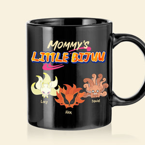 Personalized Gifts For Mom Coffee Mug Mommy's Little Kids 04qhhn110324 - Coffee Mugs - GoDuckee