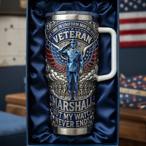 Veteran Proud Tumbler - Personalized Gifts For Veterans 05pamg100326 - Tumbler Cup - GoDuckee