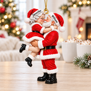 Old Couple Christmas Ornament - Personalized Gifts For Couple 05tyqn091026