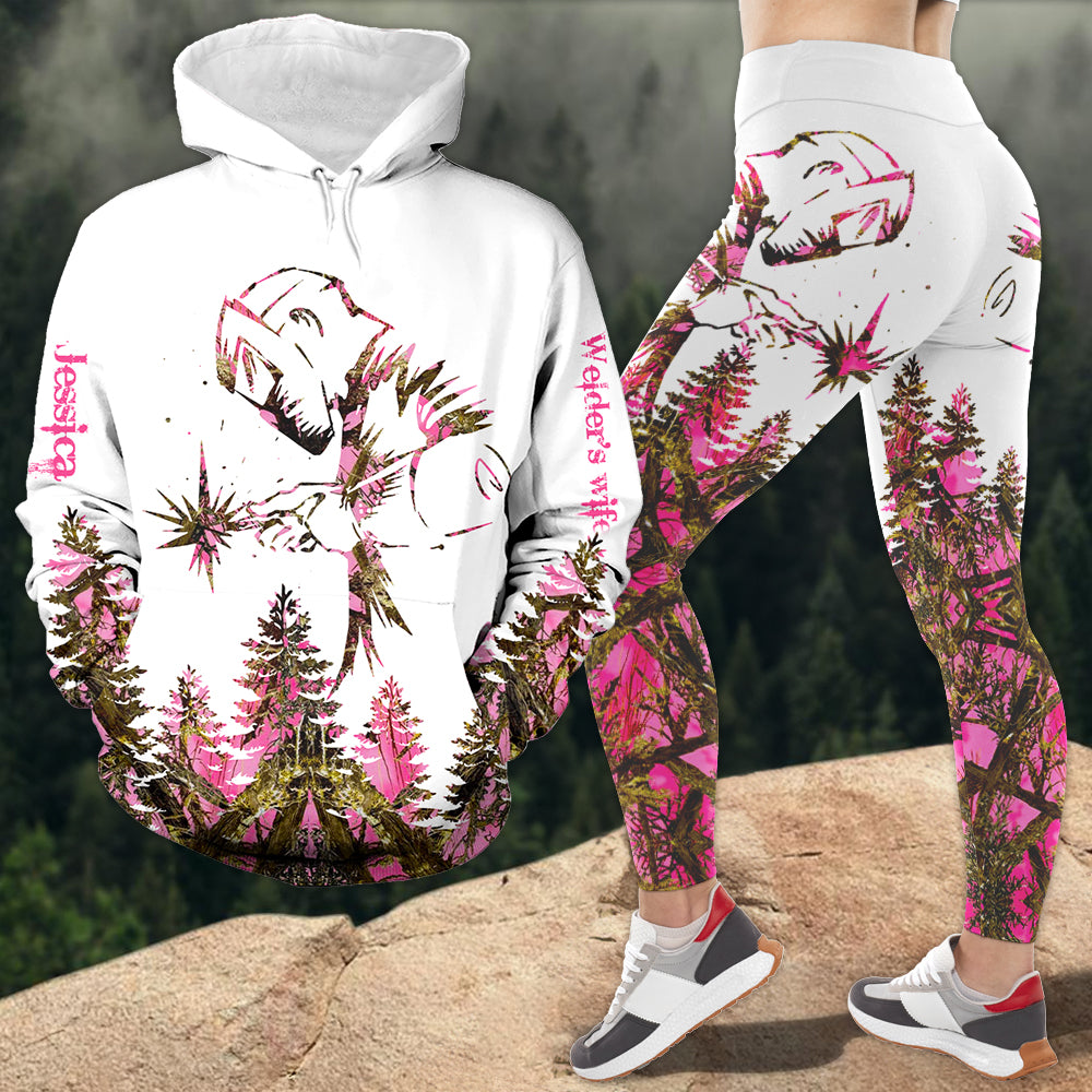 Personalized Gifts For Welder's Wife Set Hoodie & Leggings 06acdt071124 - AOP Products - GoDuckee