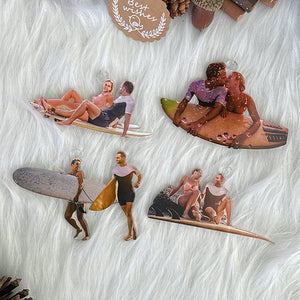 Custom Photo Gifts for Surfers Ornament 19acvp140924 Surf Gifts - Ornament - GoDuckee