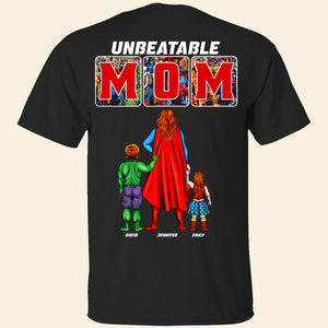 Personalized Gifts For Mom Shirt 04ohqn060125pa Unbeatable Mom - Shirts - GoDuckee