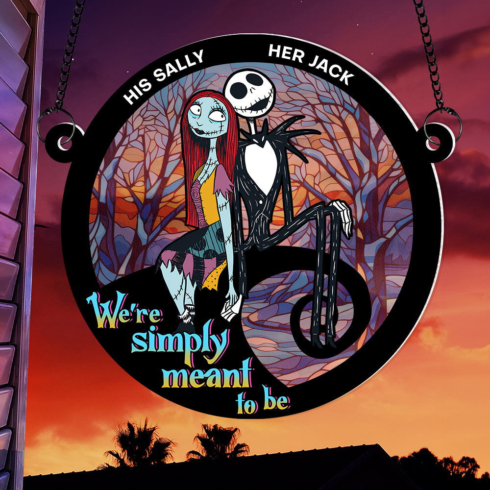 Personalized Gifts For Couple Suncatcher Ornament 04ACDT120724 - Ornament - GoDuckee