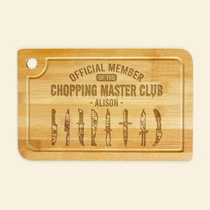 Personalized Gifts For Horror Fans Cutting Board, Chopping Master Club 01qhqn140824 - Boards - GoDuckee