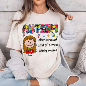 Personalized Gifts For Autism Mom Shirt 01topu240225hh - Shirts - GoDuckee