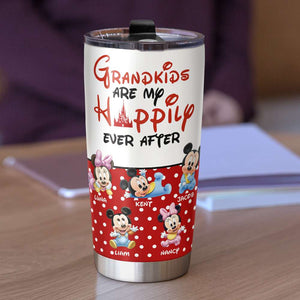 Personalized Gifts For Grandma Tumbler My Happily Ever After 02ohpu150224 - Tumbler Cups - GoDuckee