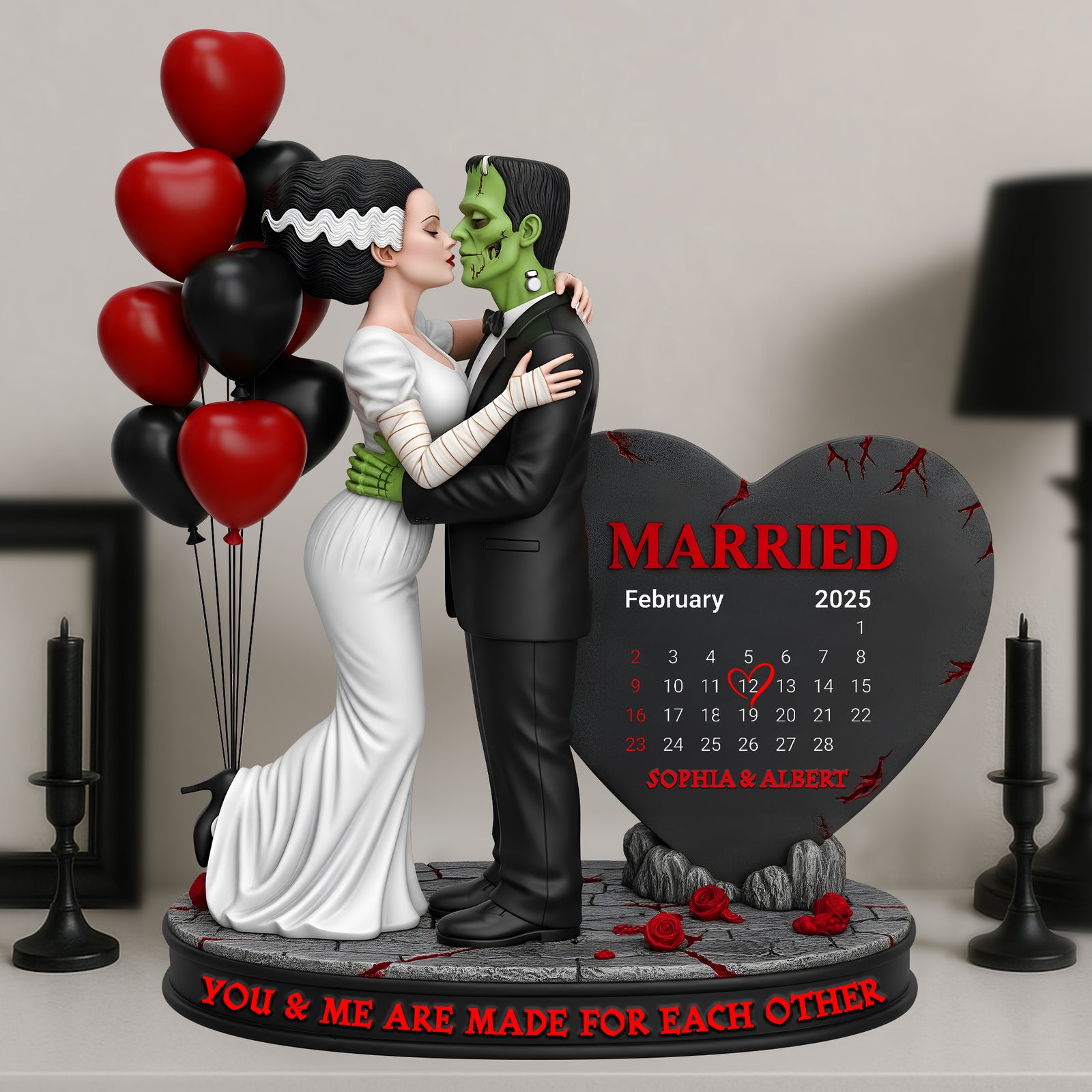 Wedding Couple Acrylic Plaque - Personalized Gifts For Couples 03NALU050625 - Shaped Plaques - GoDuckee