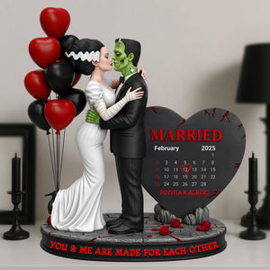 Wedding Couple Acrylic Plaque - Personalized Gifts For Couples 03NALU050625 - Shaped Plaques - GoDuckee
