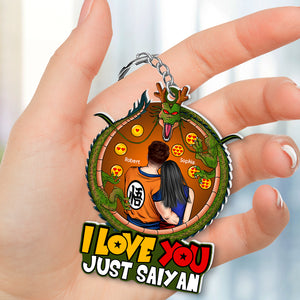 Couple I Love You Personalized Keychain 04qhqn220623hh - Keychains - GoDuckee