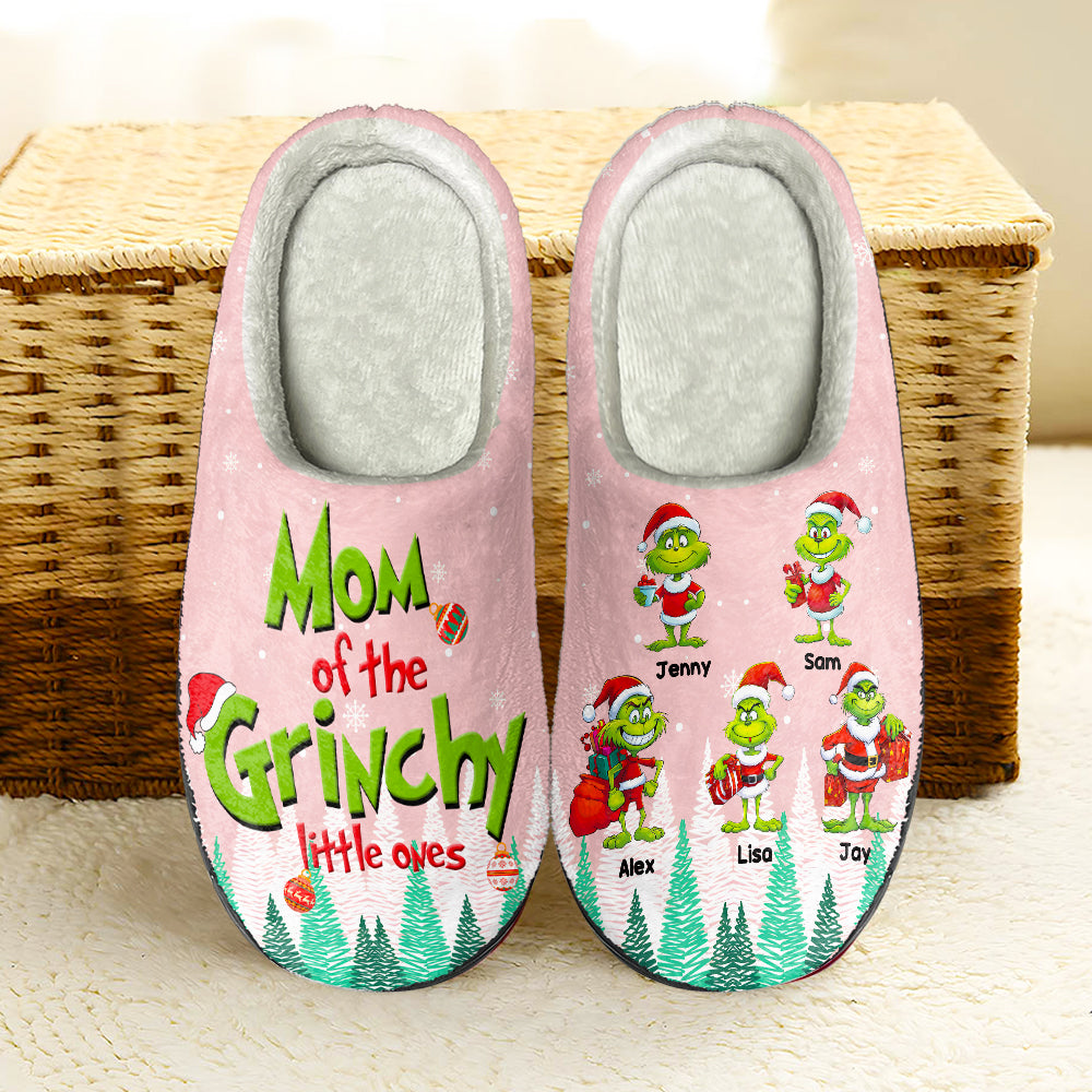 Personalized Christmas Gifts For Mom Home Slipper 02KAMH210924