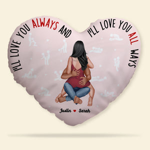 Love You Always And All Ways, Personalized Couple Pillow, Gift For Him/Her - Pillow - GoDuckee