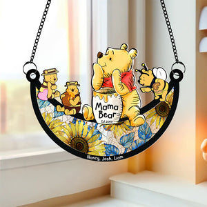 Personalized Gifts For Mom Suncatcher Window Hanging Ornament 04htpu310524 - Ornaments - GoDuckee