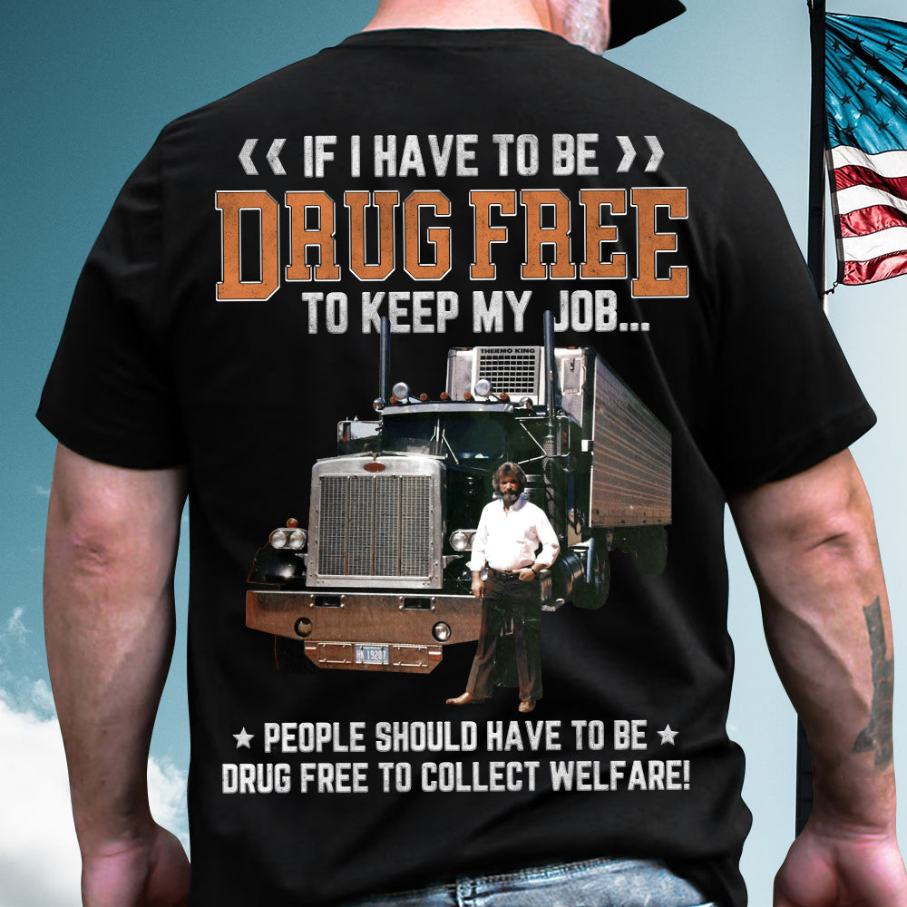 Custom Photo Gifts For Trucker Shirt 05ACDT180624 - 2D Shirts - GoDuckee