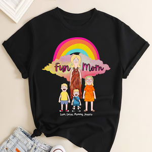 Personalized Gifts For Mom 03acpu050325hg Fun Mom - Shirts - GoDuckee