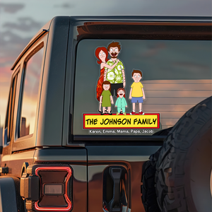 Personalized Gifts For Family Decal 01acpu130225hg - Decal Sticker - GoDuckee