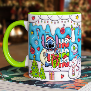 Personalized Gifts For Lovers Cartoon Couple Christmas Coffee Mug 03HUDT291024 - Coffee Mug - GoDuckee