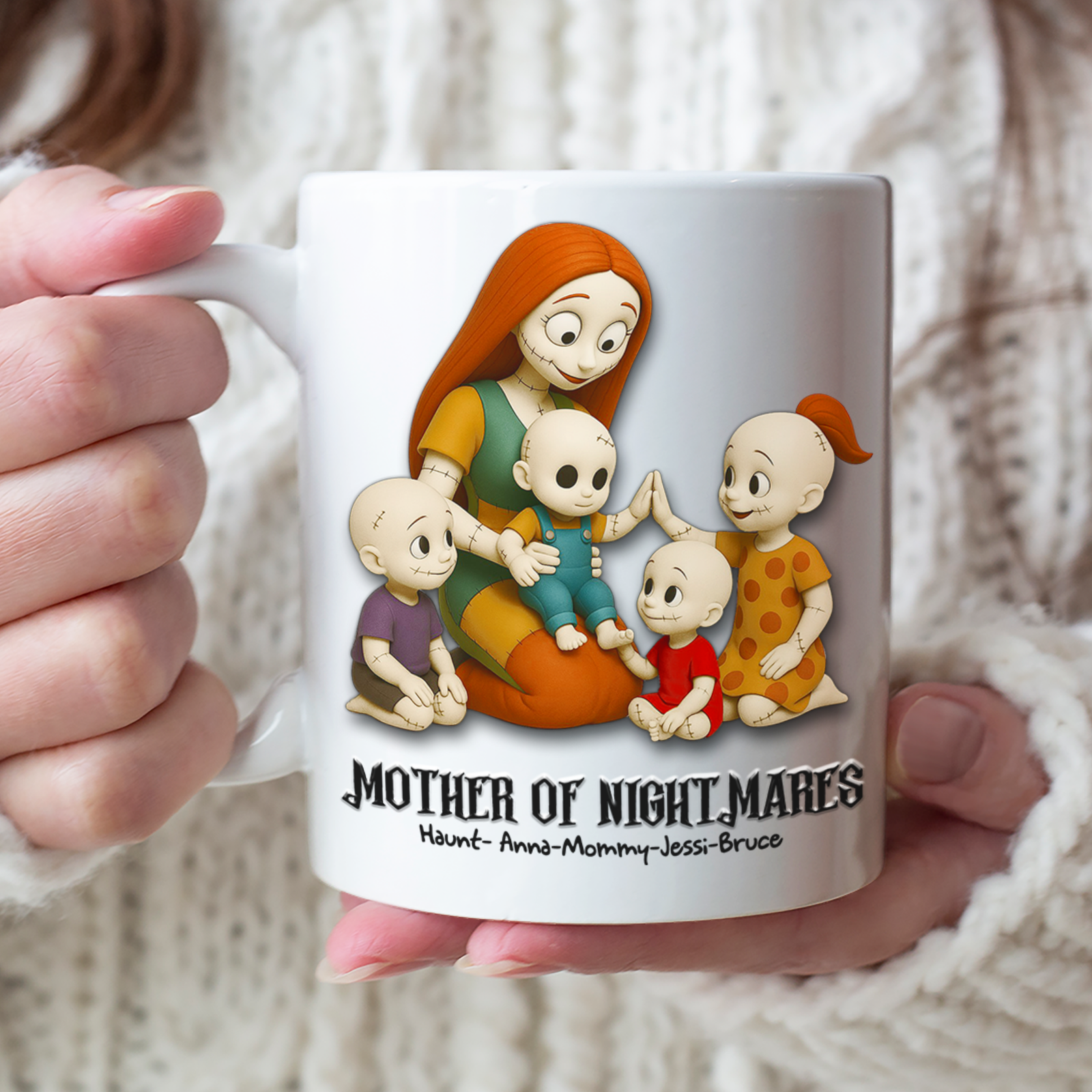 Mother Of Nightmares Coffee Mug - Personalized Gifts For Mother 01OHLU100425 - Coffee Mug - GoDuckee